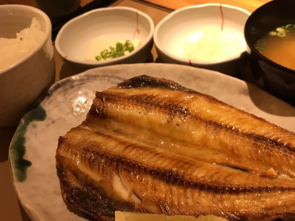 Snapdishの料理写真:しまほっけ定食★|setsuさん