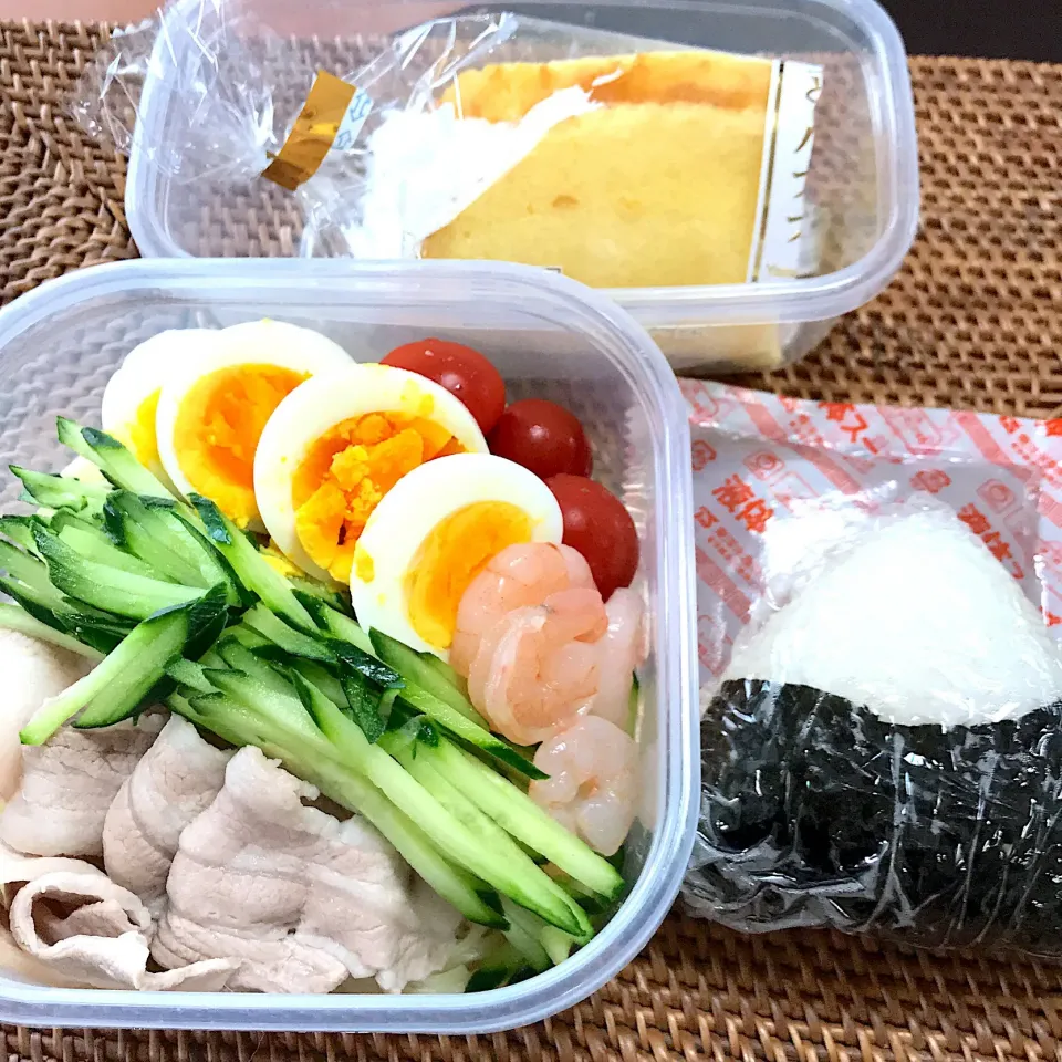 Snapdishの料理写真:おじさん弁当🍙  ☆ Jun.7.2018 ☆|ニャン太郎さん