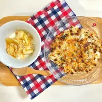 Snapdishの料理写真:納豆とツナのご飯おやき|みーさん