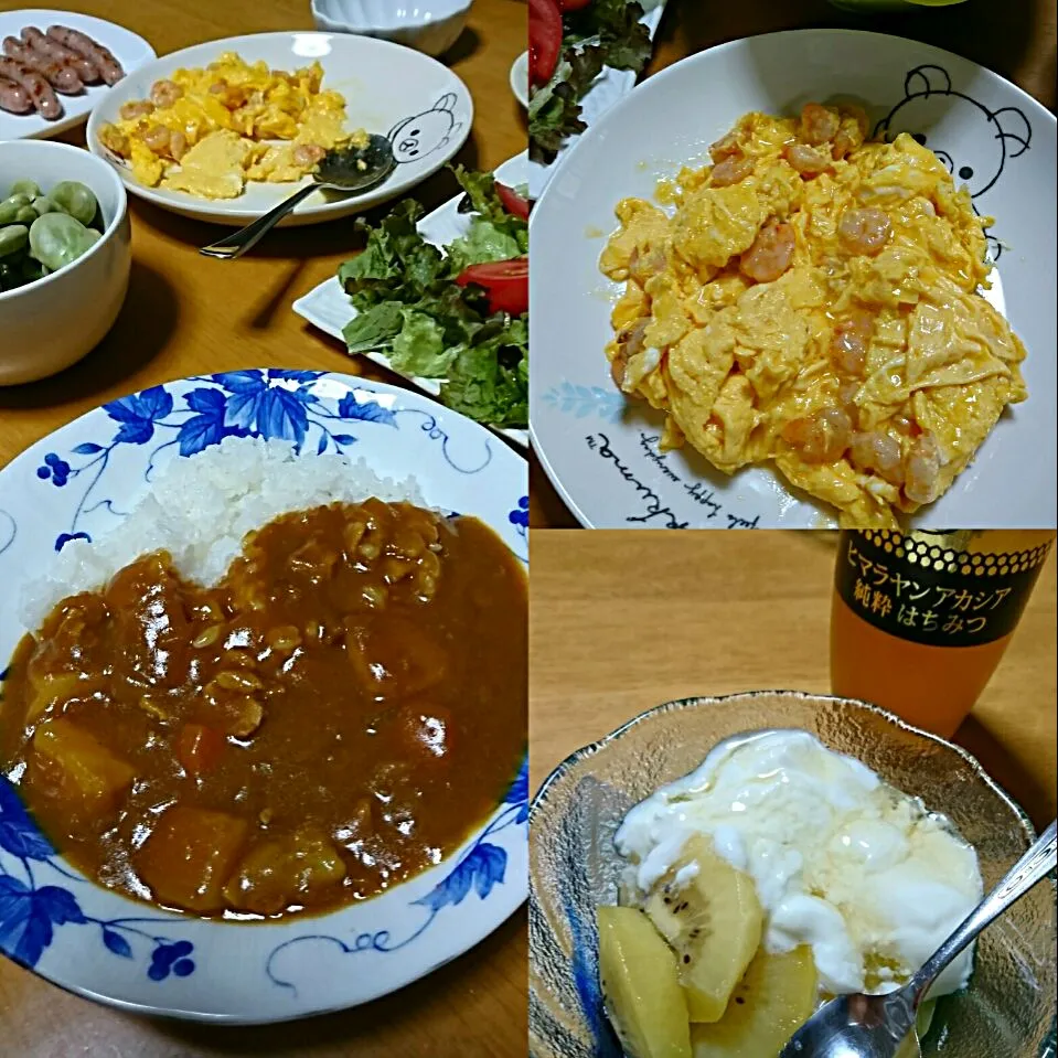 2018/6/7(木)晩ごはん🎵|しまだ ちえこさん