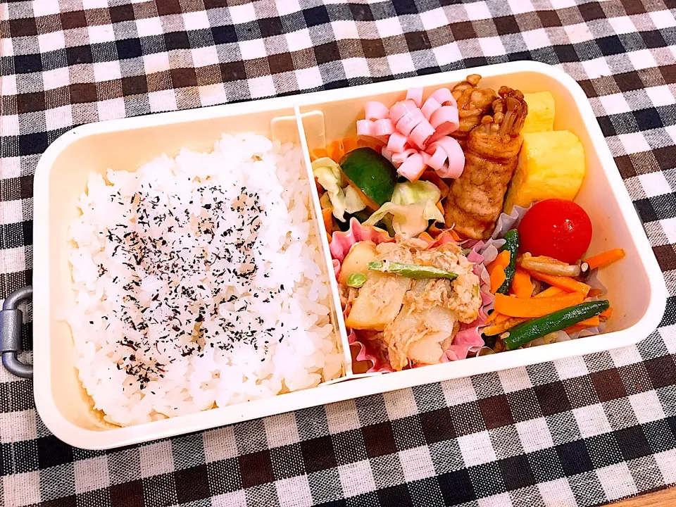 Snapdishの料理写真:旦那さん弁当🤷‍♀️❤️|ゆうかさん