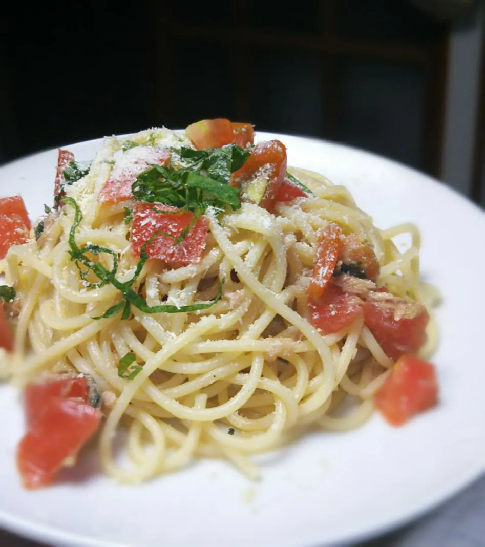 ルネッサンスの冷製パスタ🍝|左ぷろっぷさん