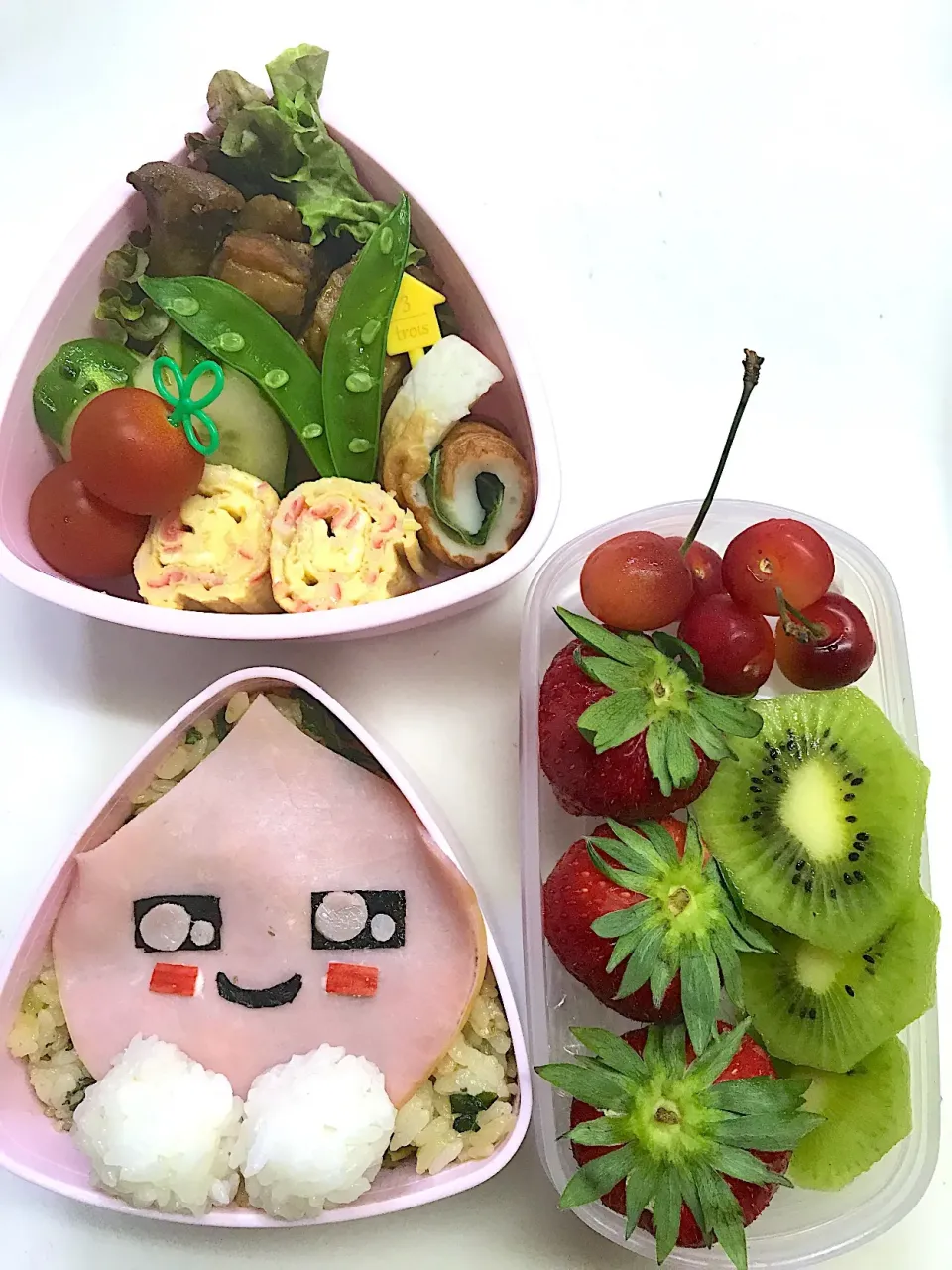 #アピーチ弁当 #キャラ弁  #娘弁当|Sumie Matushitaさん