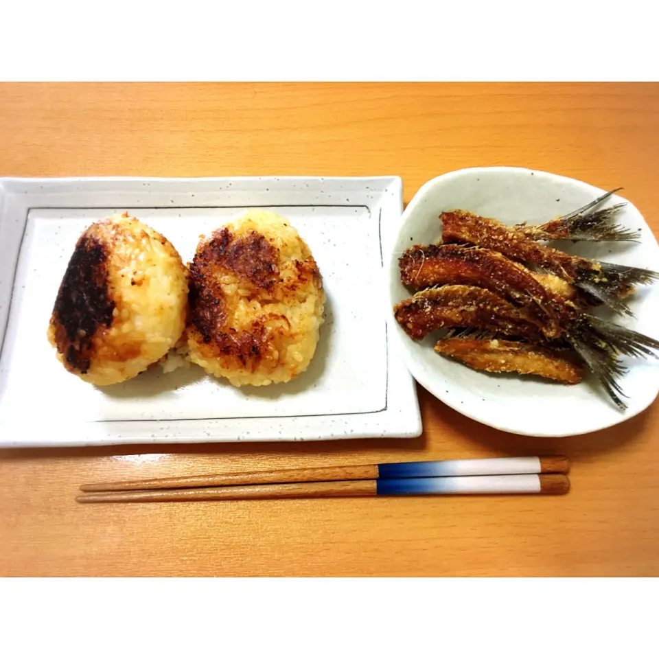 Snapdishの料理写真:#味噌焼きおにぎり 🍙|manamiさん