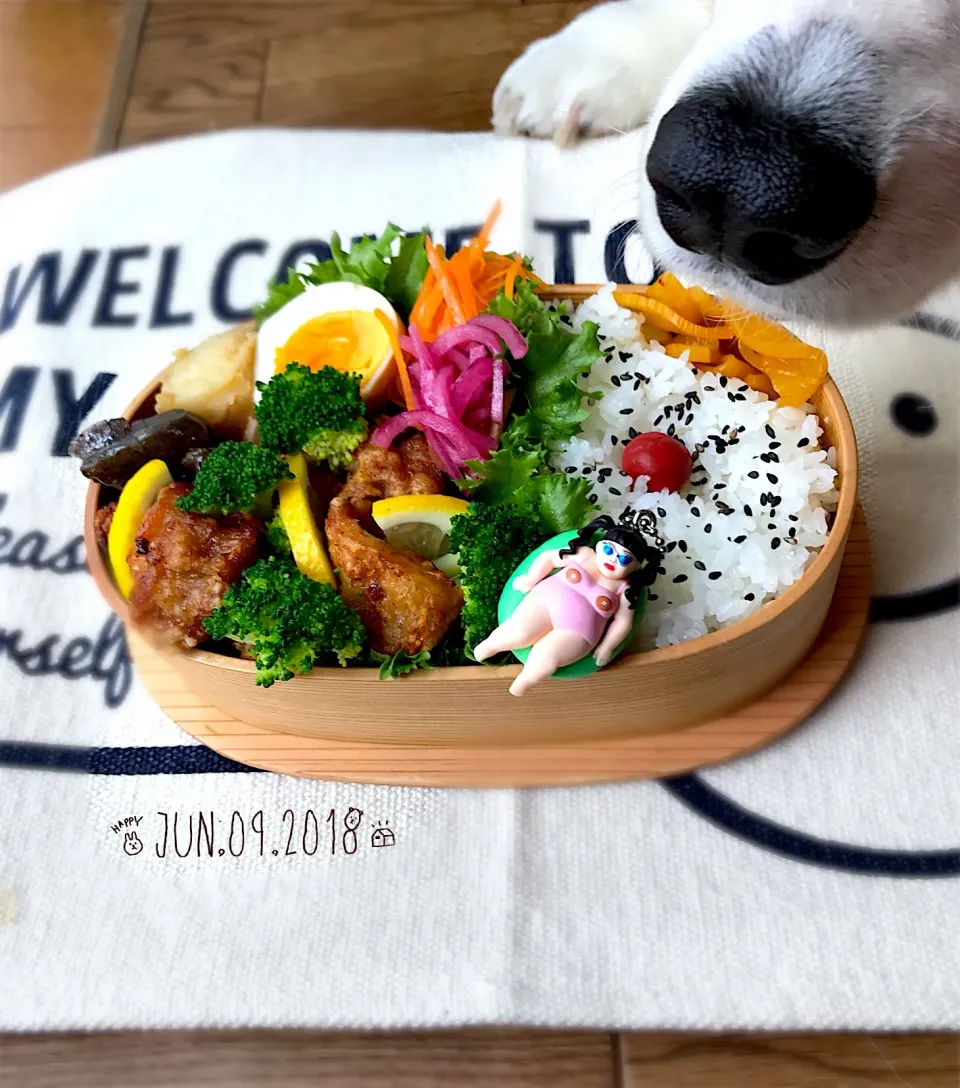 Snapdishの料理写真:男子高校生弁当|mikiさん