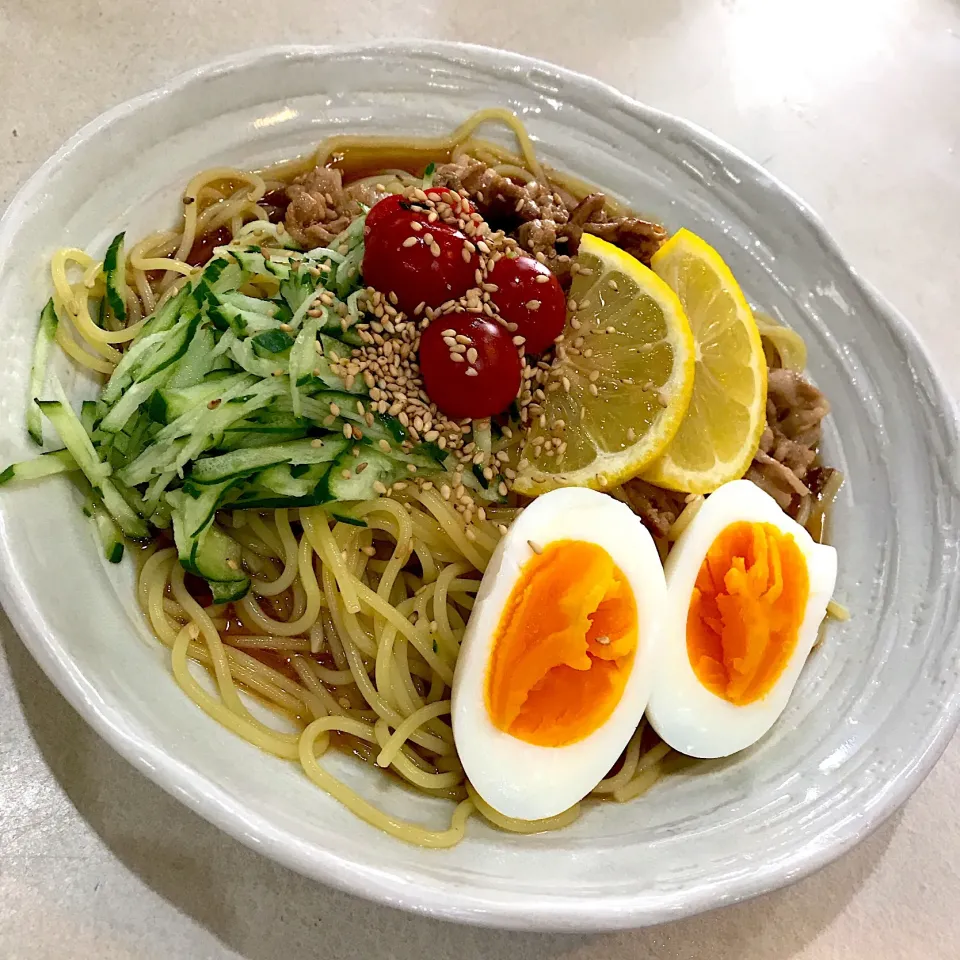 後楽風冷やし麺@後楽(葉山)|塩豚骨さん