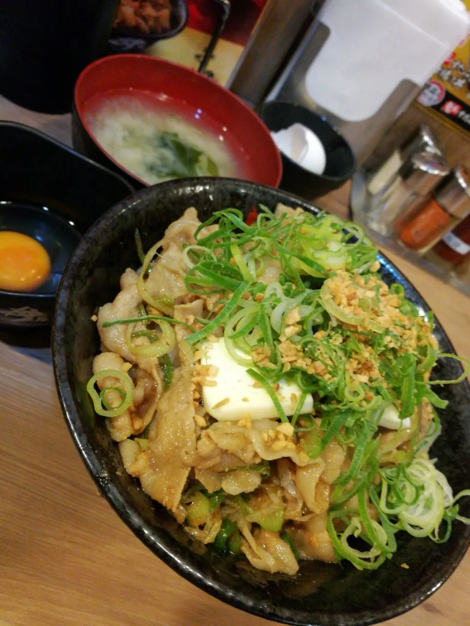 Snapdishの料理写真:ガリバタすた丼|osakana555さん