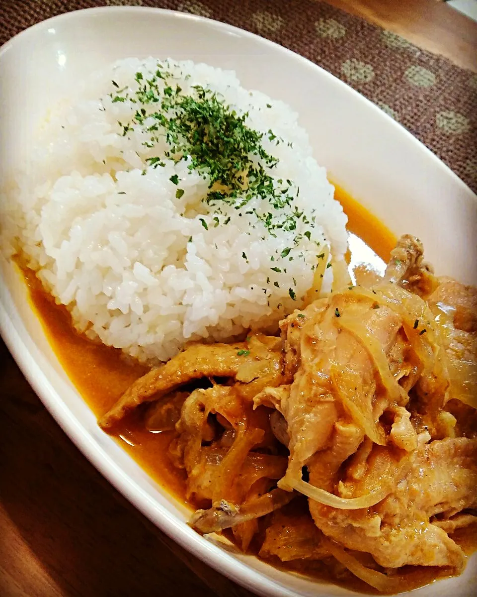 小麦粉なしのカレー初挑戦✨|あこぷ～さん