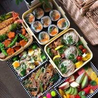 Snapdishの料理写真:運動会お弁当 2018|miwaさん