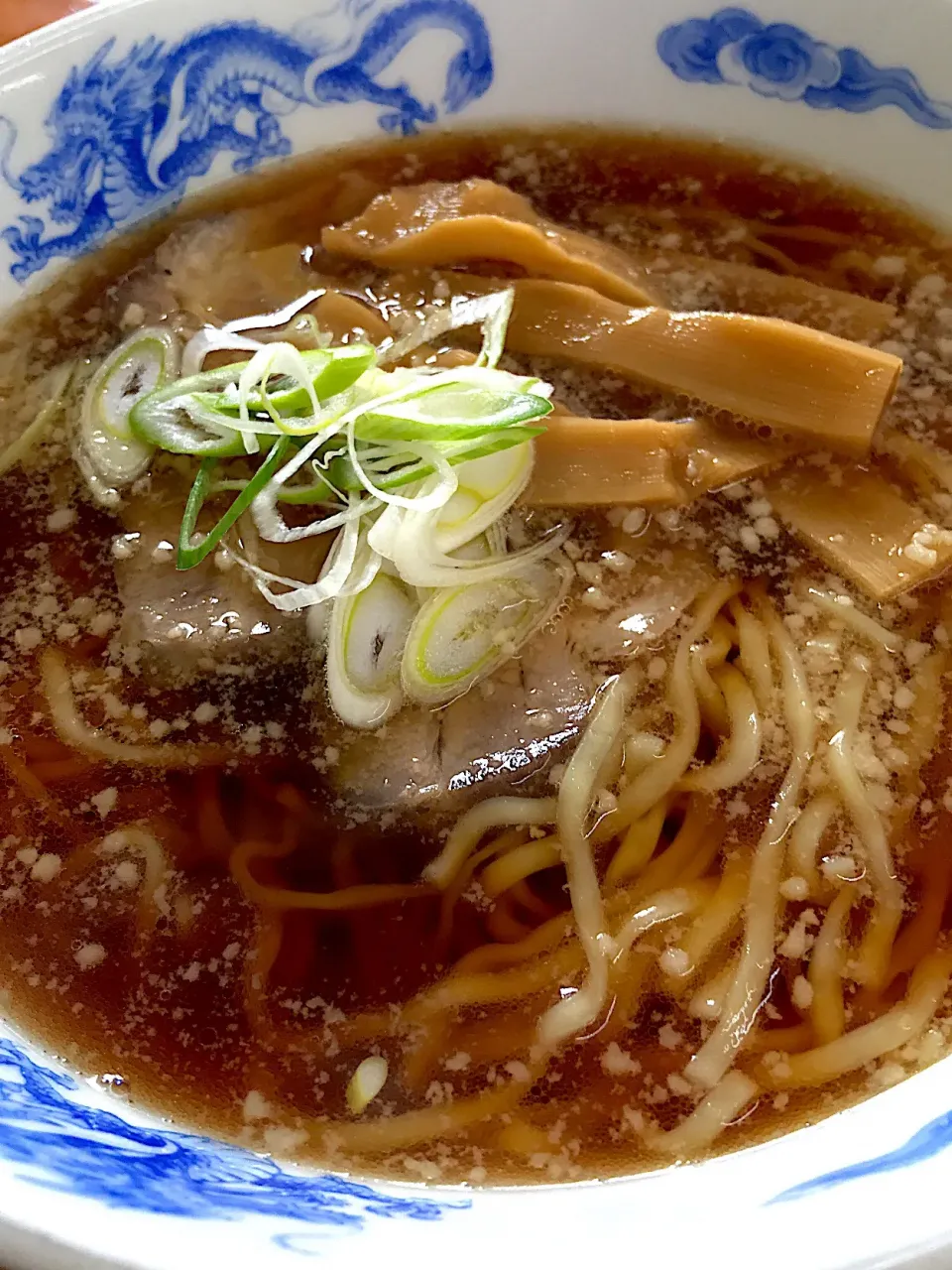 黒醤油らーめん手打ち麺こってり #らーめん#🍜#醤油らーめん#こってり|901さん