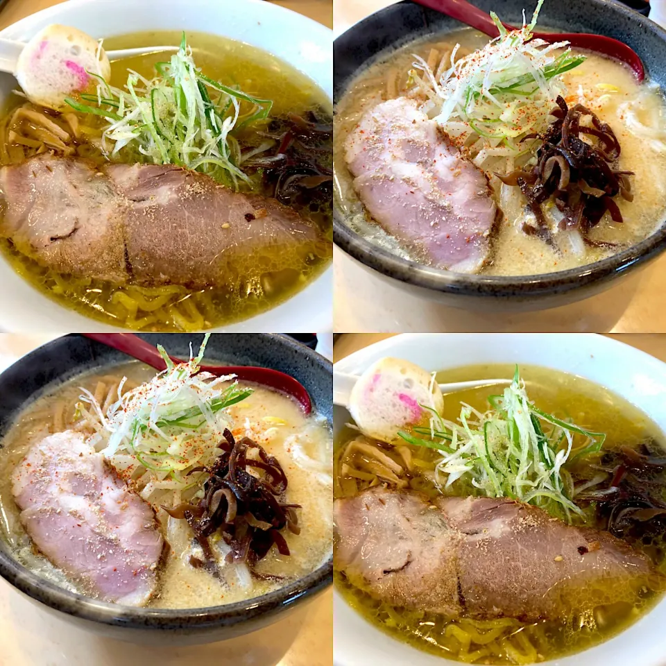 2代目 女 がじゅまる 🍜🍥旨し。
味噌と塩  🈵満席だ！！
 #ラーメン 
#女がじゅまる #札幌|Yukie  Toriseさん