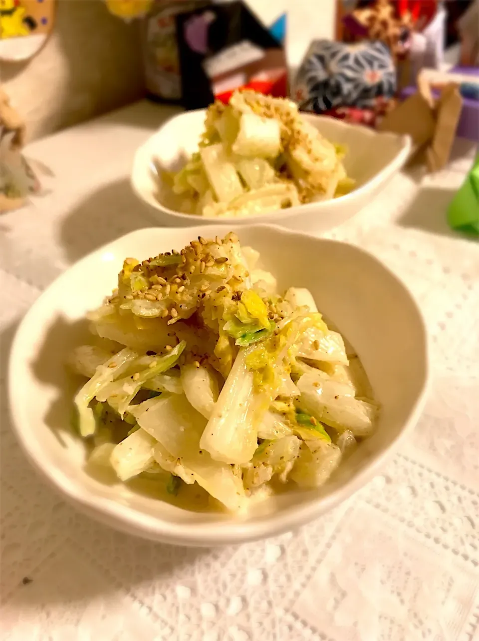 白菜サラダ🥗ごまマヨのコールスロー|ちゃーさん