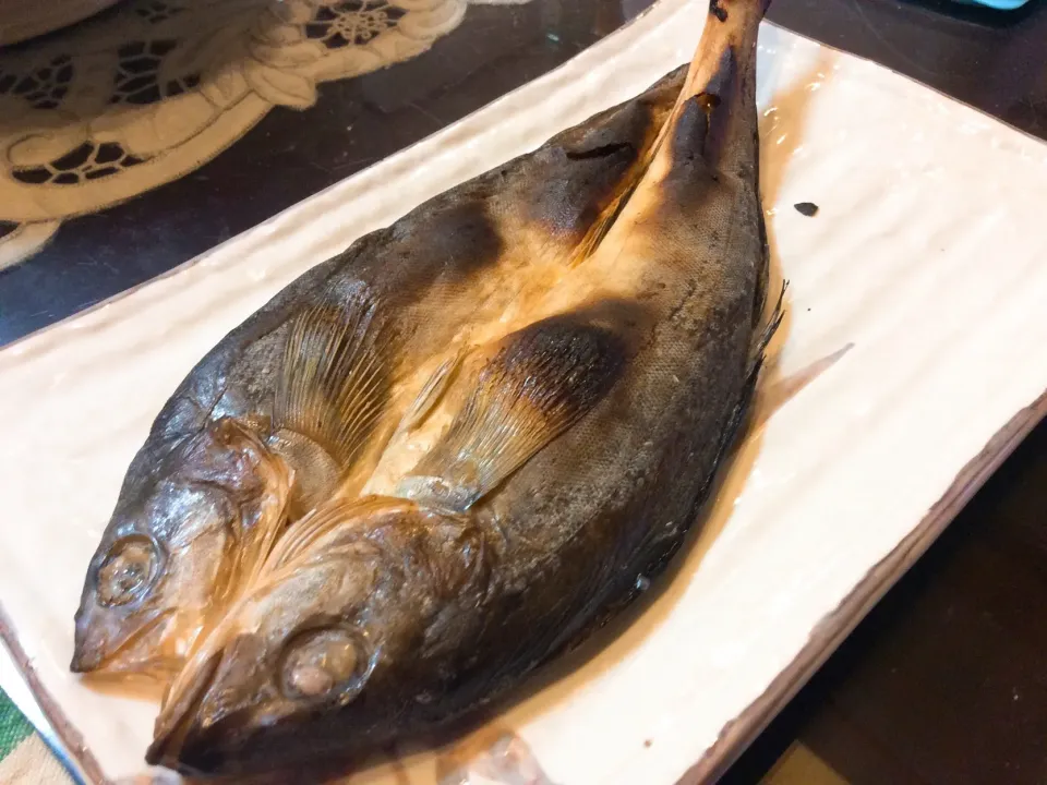 Snapdishの料理写真:関東では珍しい🐟ホッケの開き😋|アライさんさん