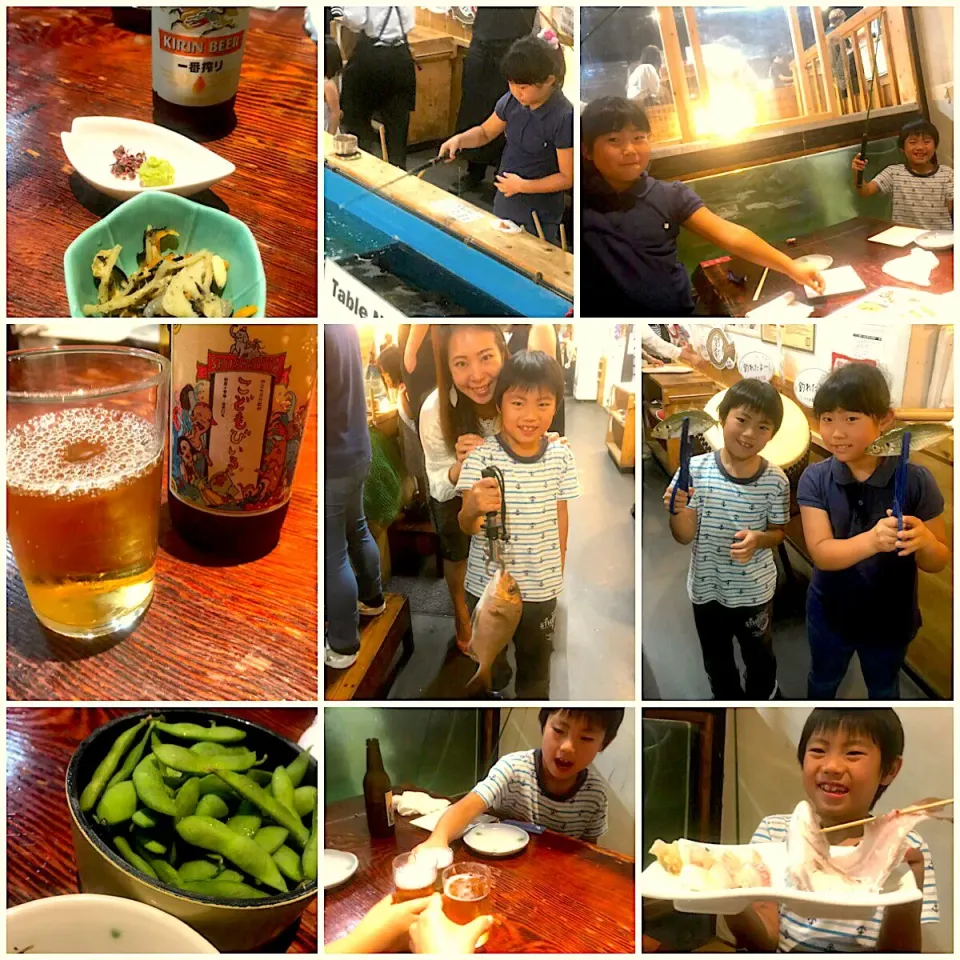 Cheers🍻ヽ(´∀｀)ﾉ🍶息子念願の釣り🎣|🌈Ami🍻さん