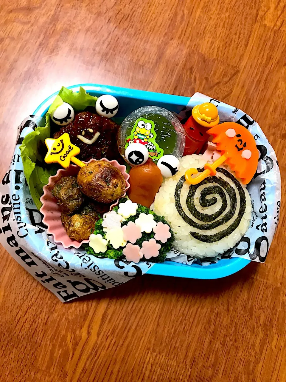 かたつむり弁当♡|かなさん