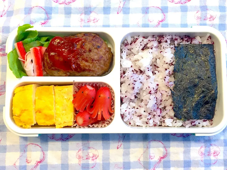 タコさん弁当 #弁当記録 #娘ちゃん弁当#遠足#雨…|アチコさん