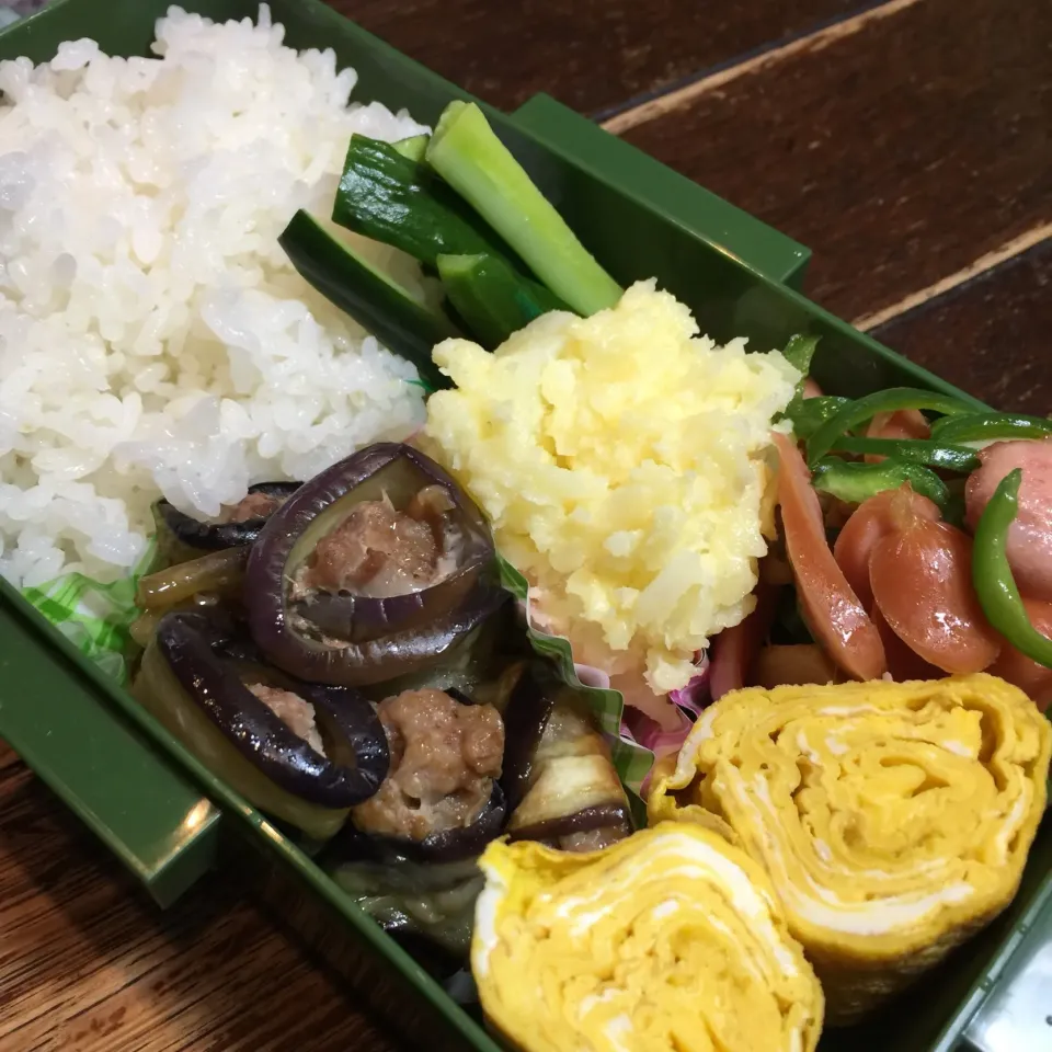 Snapdishの料理写真:2018.6.11  息子の弁当|miharu♡さん