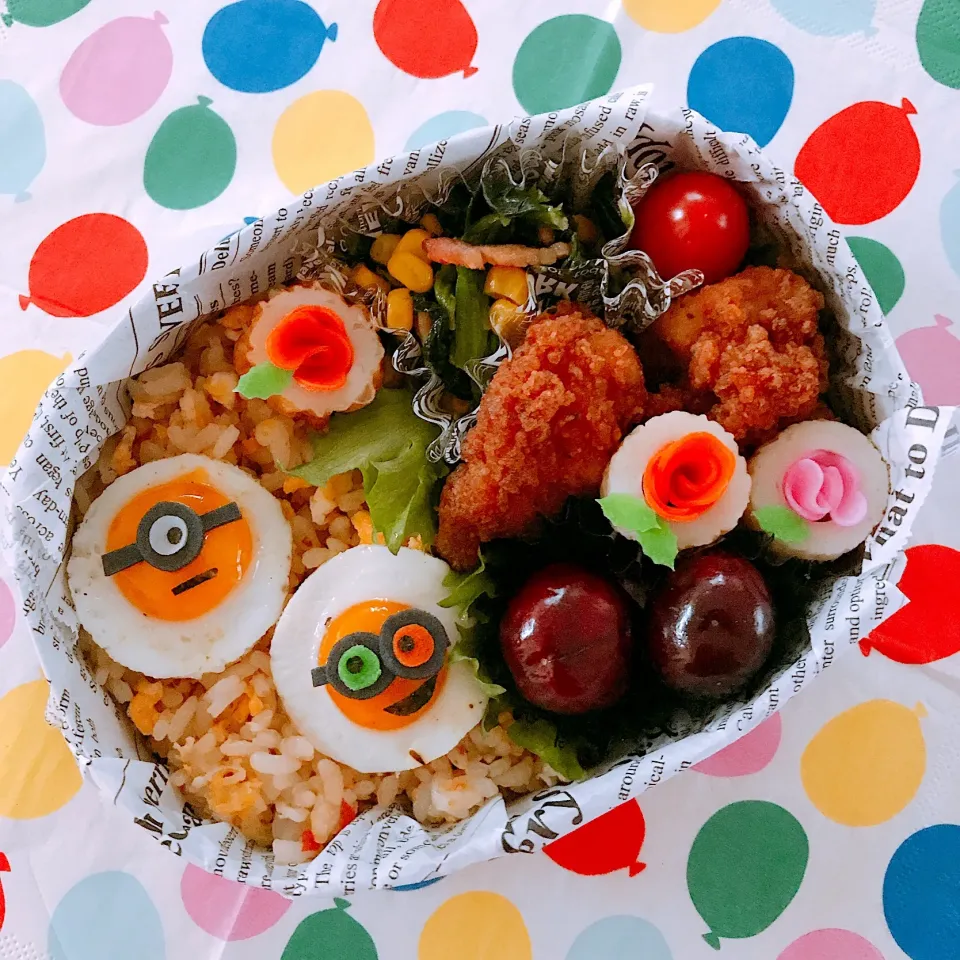 Snapdishの料理写真:☆チャーハン弁当☆|chikakoさん