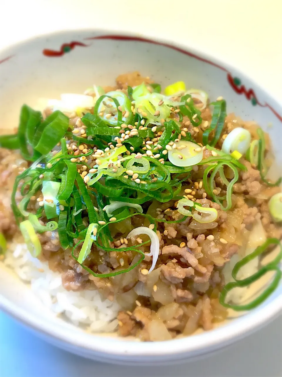 豚ひき肉のプルコギ風そぼろ丼|kazusaさん