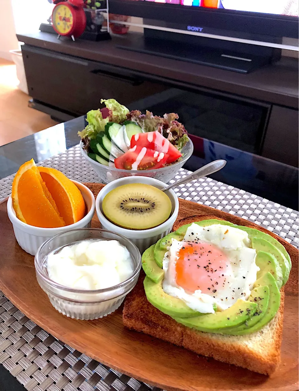 ブランチ…アボカドトースト|ゆかりさん