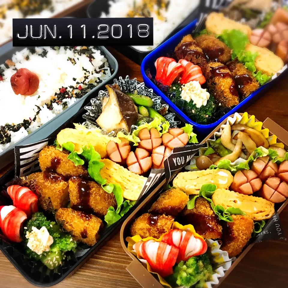 高1男子弁当 中1男子弁当 愛妻弁当  #お弁当  #男子  #愛妻弁当  #親父|ヒロさん