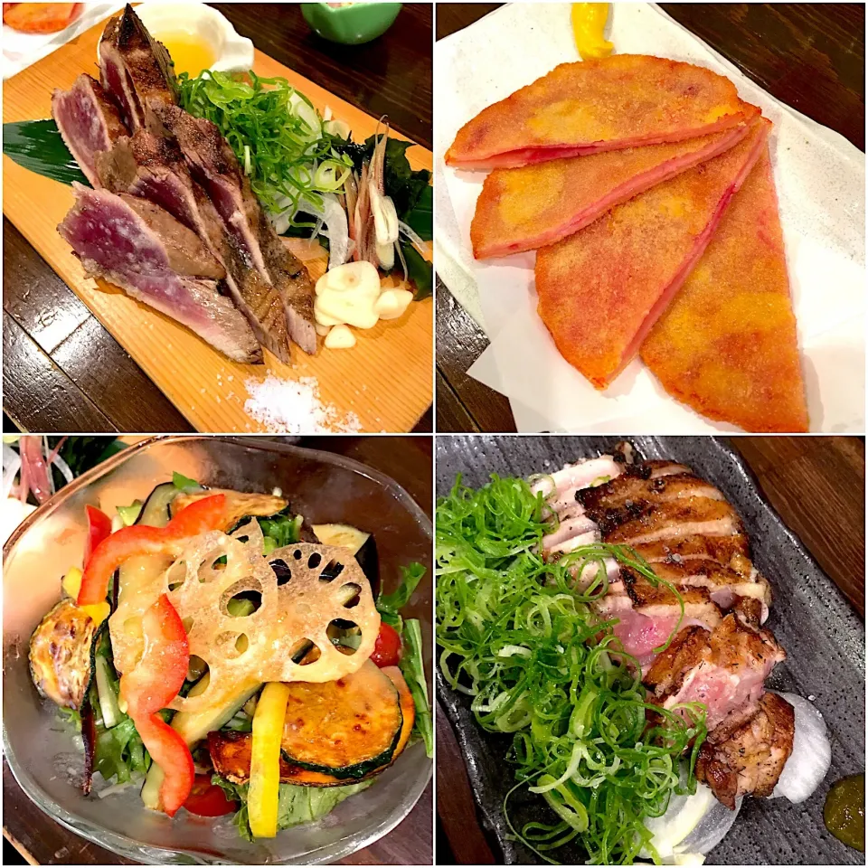 Snapdishの料理写真:今夜の立ち寄り‼︎ 11 June
#居酒屋  #炉端 #タタキ #|Yoshinobu Nakagawaさん