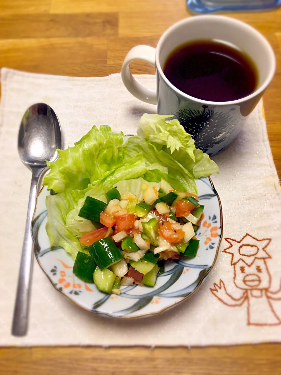 チョップドサラダ🥗
#簡単料理 #ヘルシー料理|morimi32さん