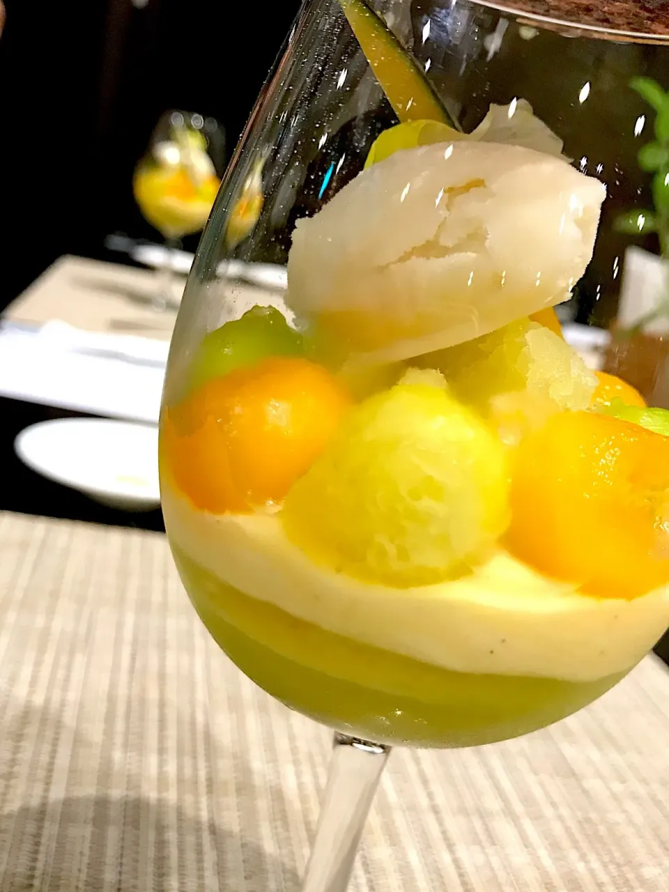 爽やかメロンパフェ|sealbeachさん