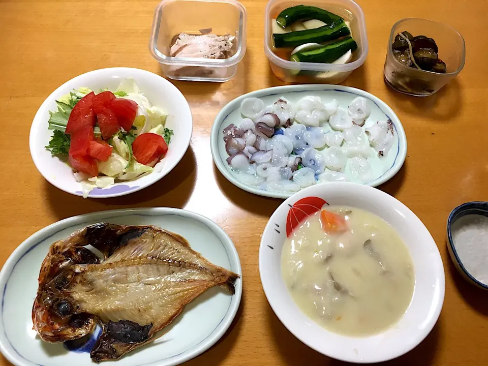 Snapdishの料理写真:昨日の夜ごはん☆2018.6.11.|kimikimiさん