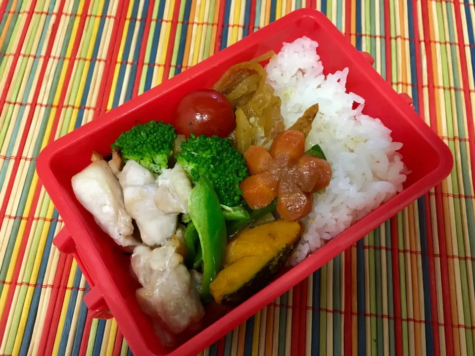 20180612🍱今日の自分弁当🍱
 #自分弁当  #チキングリル|akiyo22さん