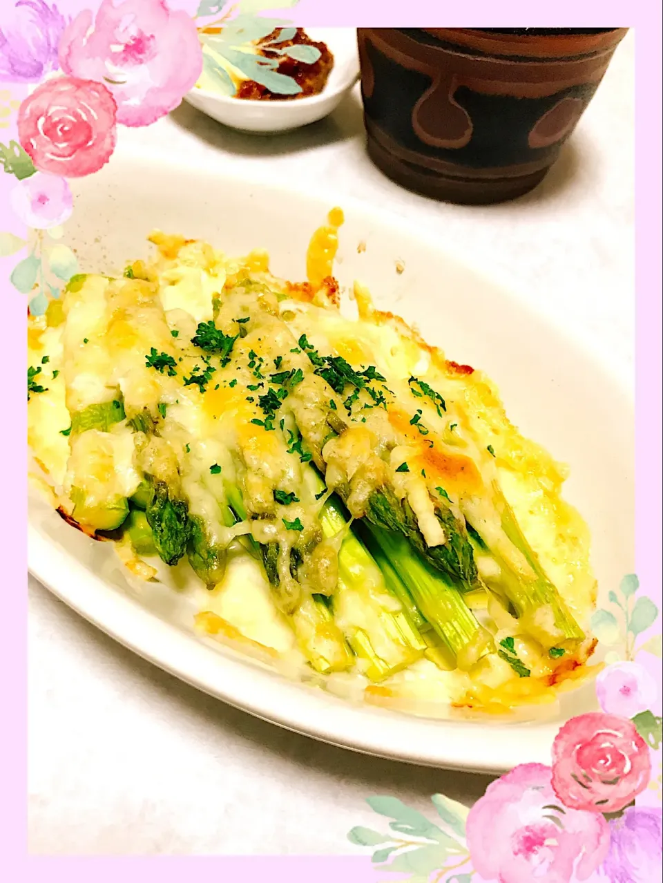 Norikoさんの料理 のせて焼くだけアスパラチーズ🧀|もっさんさん