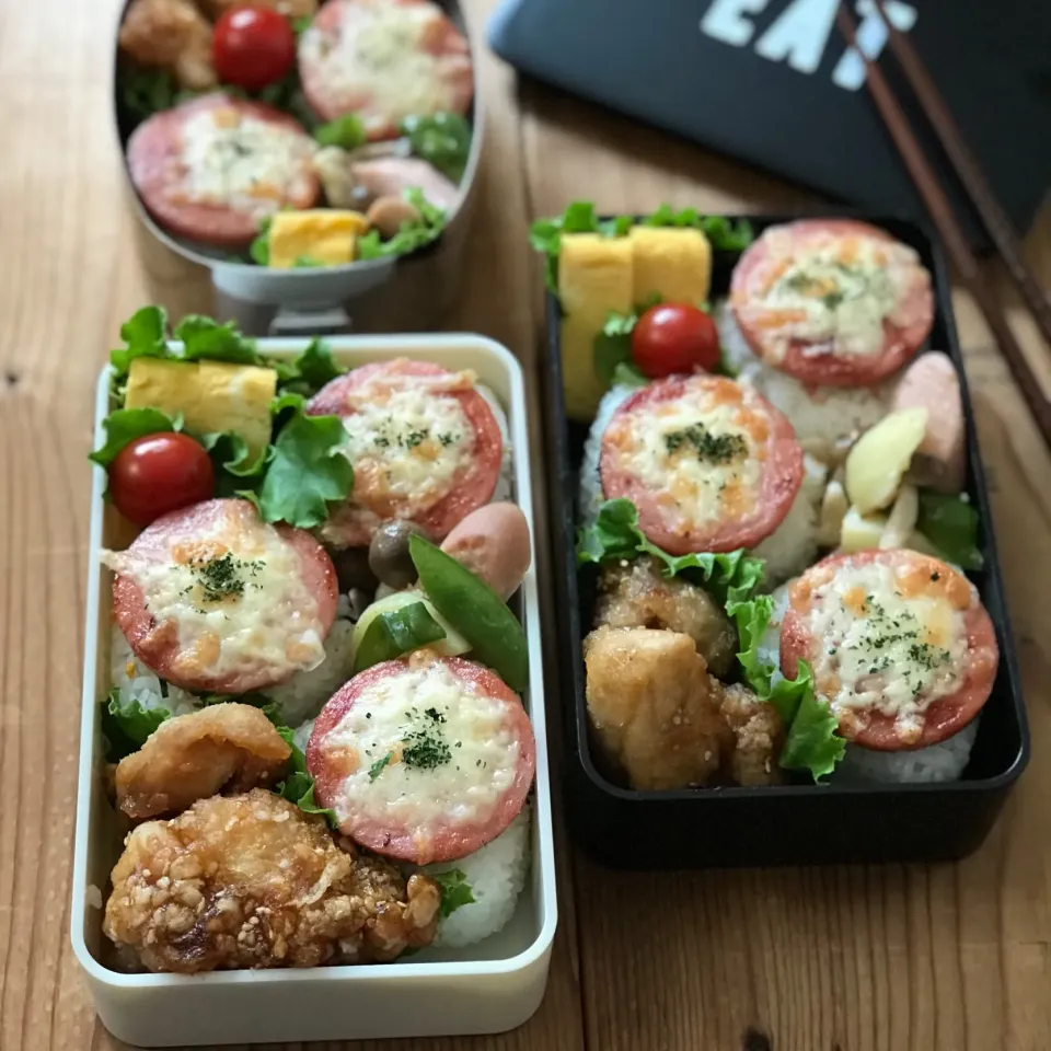 ボロニアソーセージのせおにぎり弁当|sroknnaokoさん