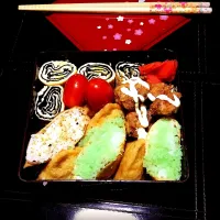 Snapdishの料理写真:My messy bento|Tess Worlandさん