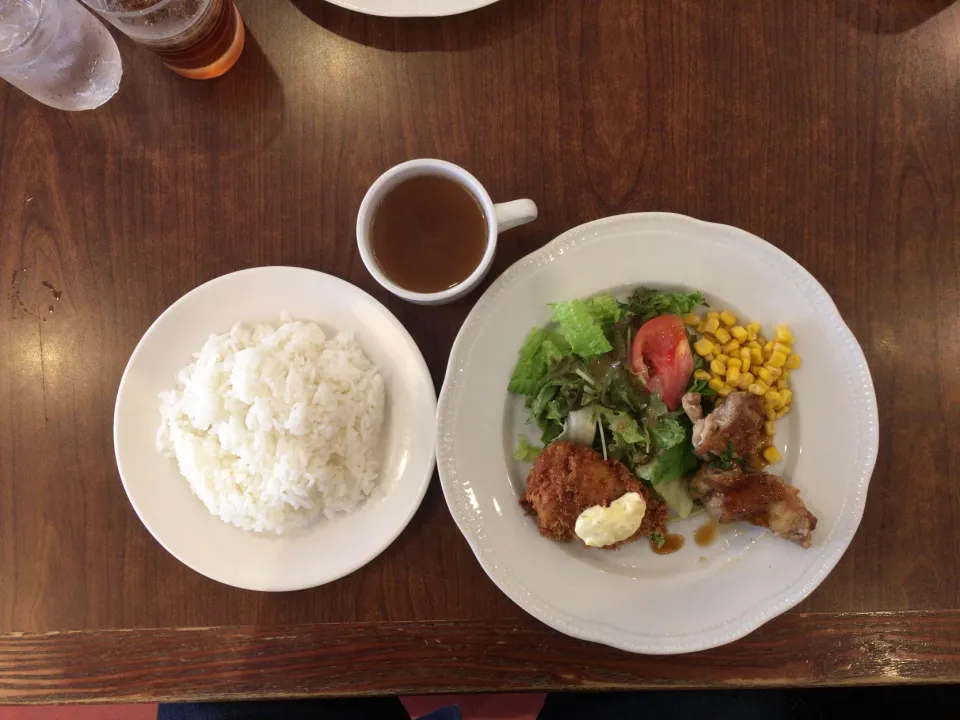 洋食ランチ|ばーさんさん