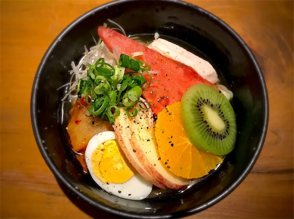 フルーツキムチ冷めん1|半田手延べそうめんの店 阿波や壱兆さん