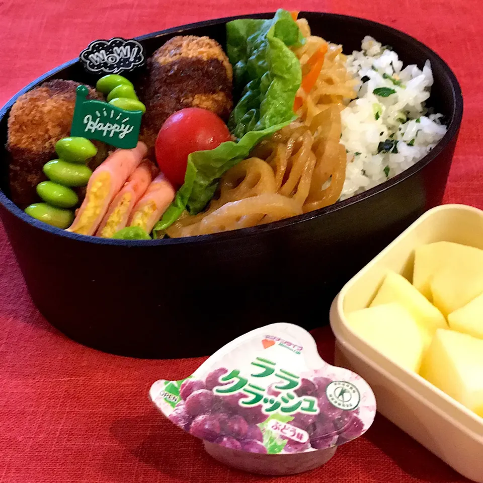 #男子高校生弁当  #曲げわっぱ弁当  #のっけ弁当|さい。さん