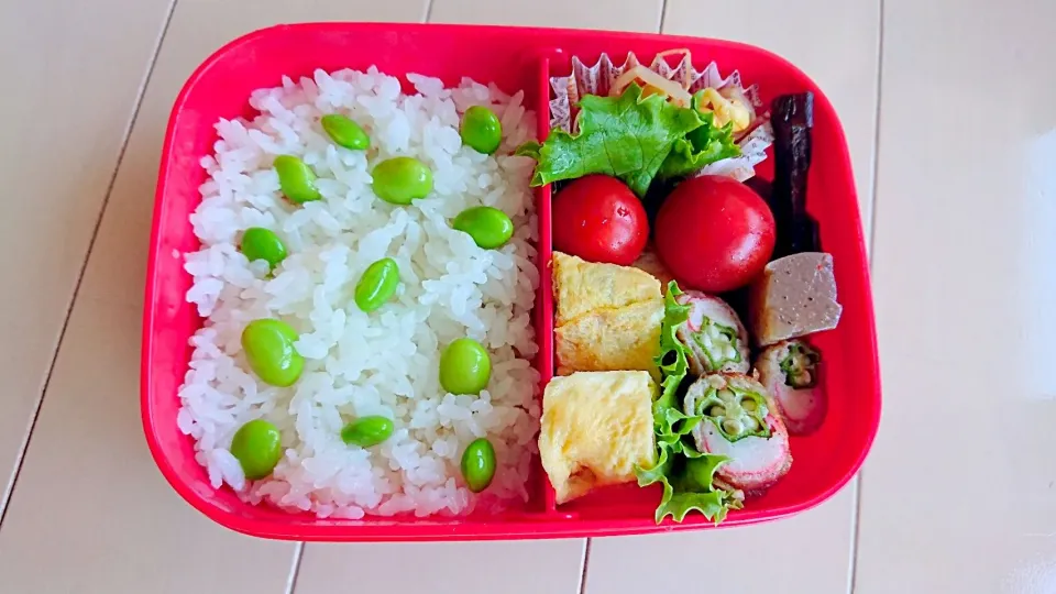 Snapdishの料理写真:娘のお弁当～🎶 2018.6.13|mayumiさん