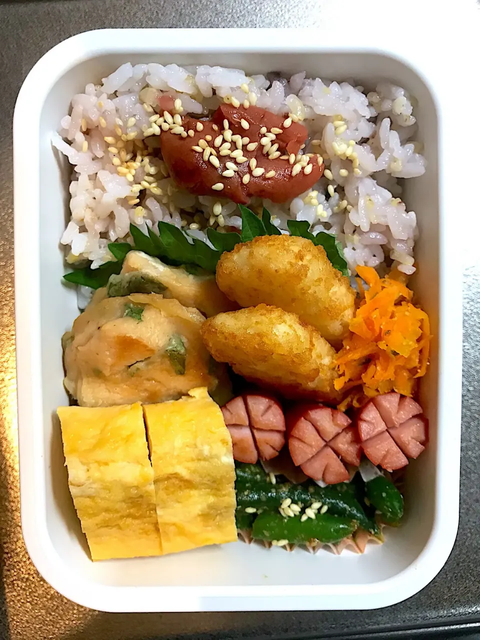 Snapdishの料理写真:今日のお弁当🍙|hiyokology_a9さん