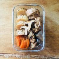 山芋と車麩の煮物