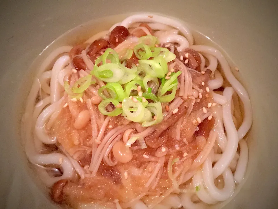 なめこなめたけおろしうどん😋|yumyum😋さん