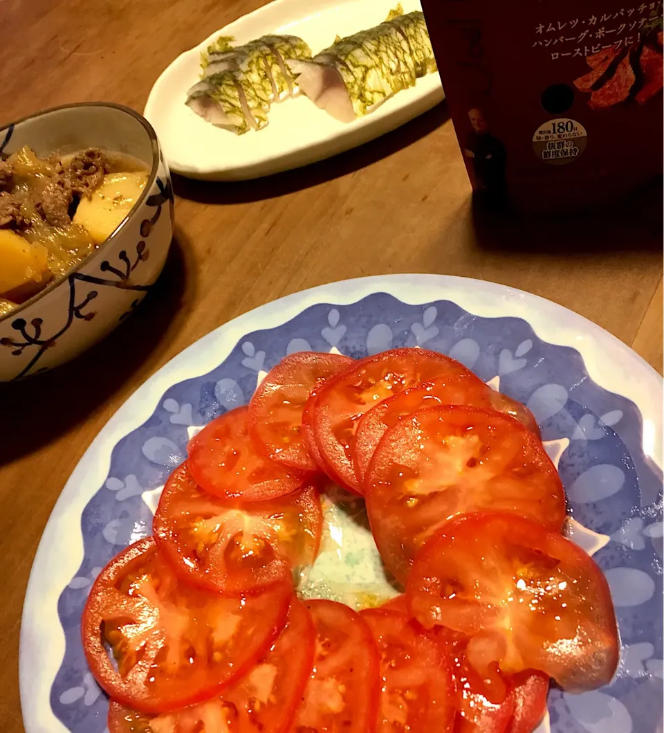 トマトのマリネに和風をちょい足し|ぴいさん