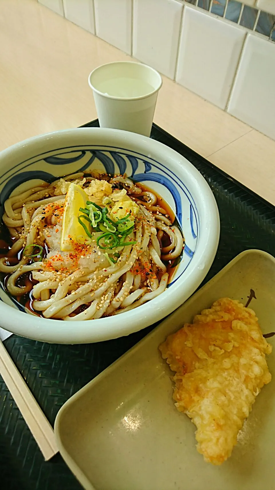 ぶっかけうどん冷たいの😊🎶|しまだ ちえこさん