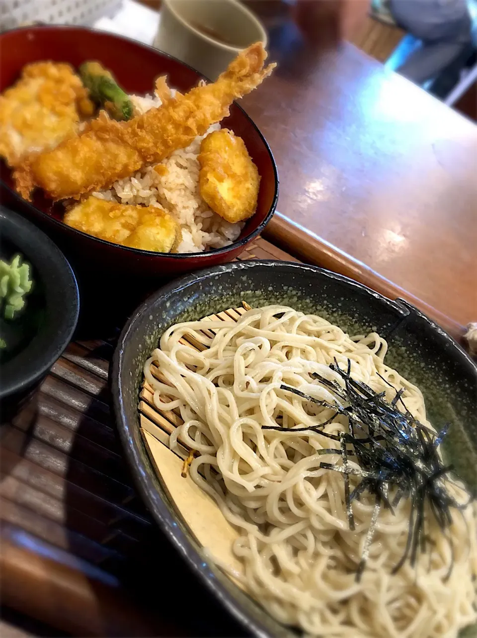 お蕎麦屋さんの天丼セット|Hiro Yanさん