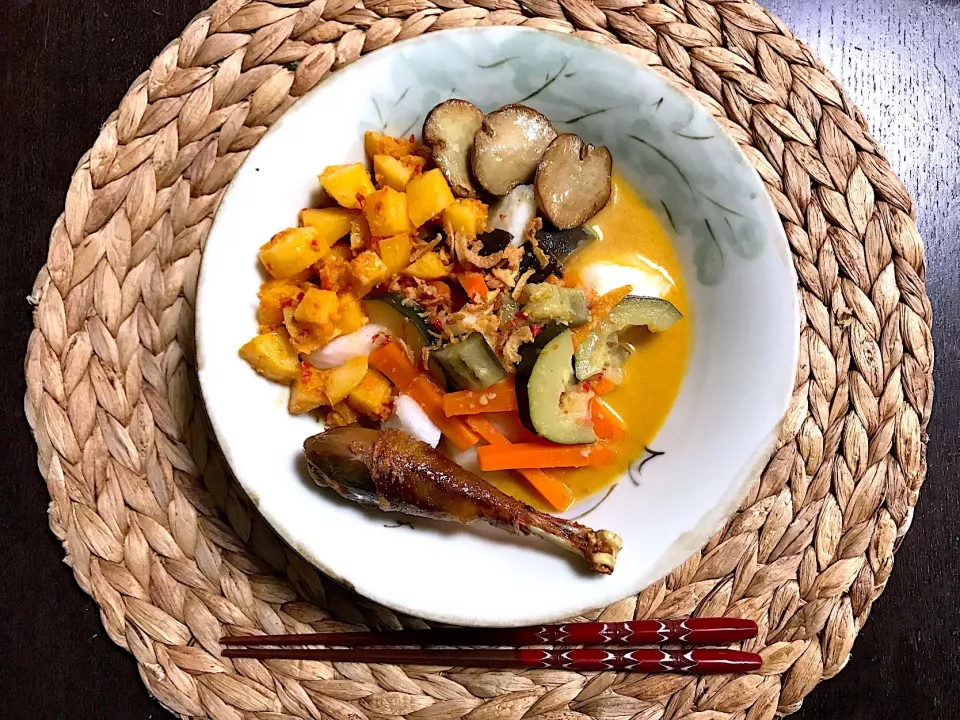 Snapdishの料理写真:Lontong sayur lebaran|yeni kartikasariさん