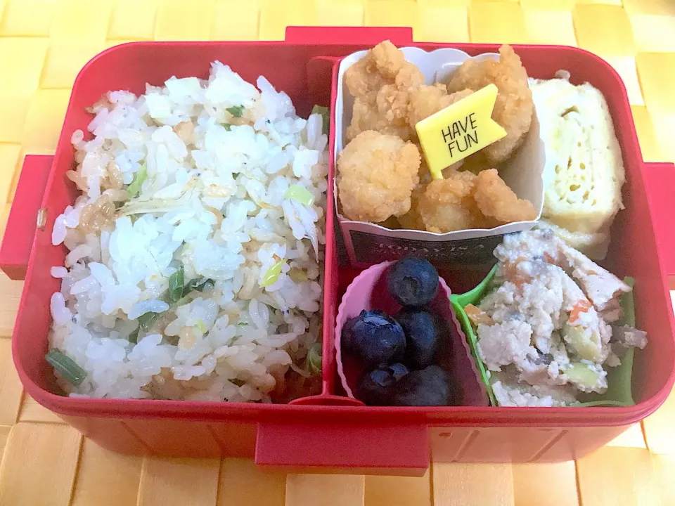 今日のお弁当 #お弁当  #lunchbox  #中学生弁当  #娘のお弁当  #🍱|かれんさん