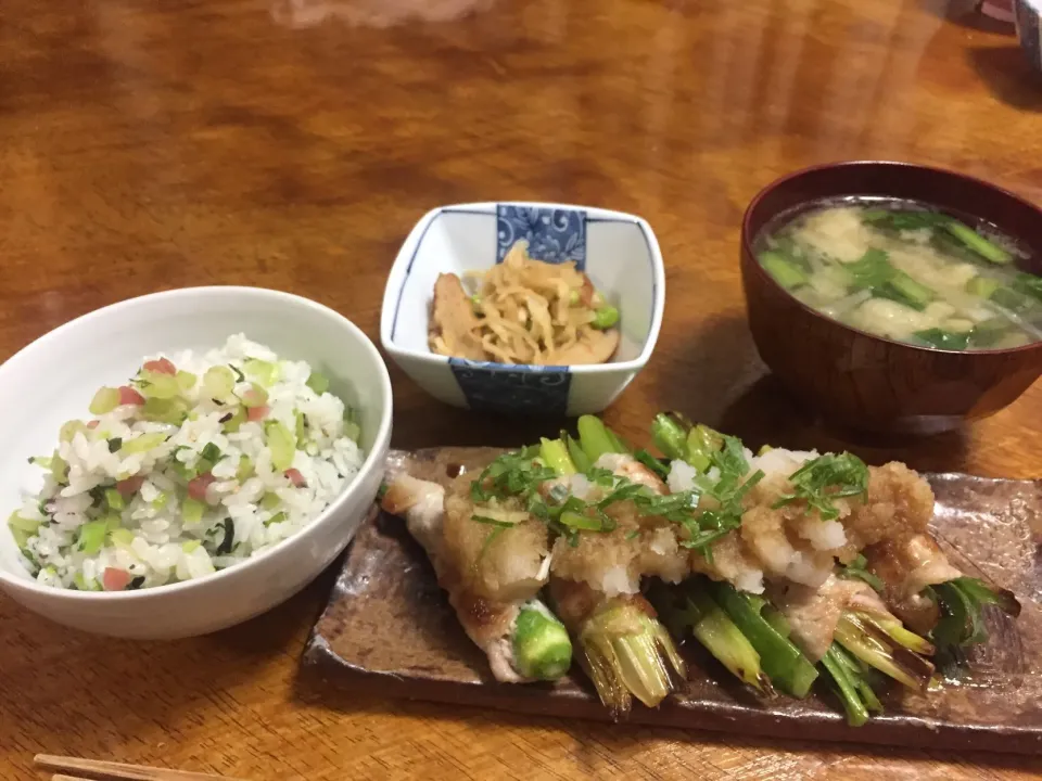 6月14日夕ご飯|さんだーさん