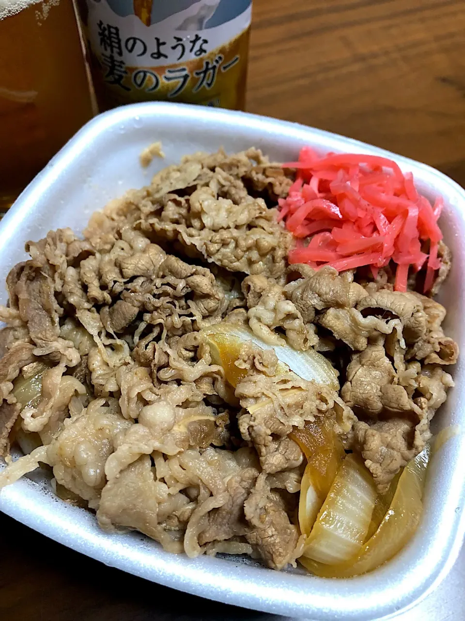 吉野家 牛丼 特盛弁当🍺|ラックさん