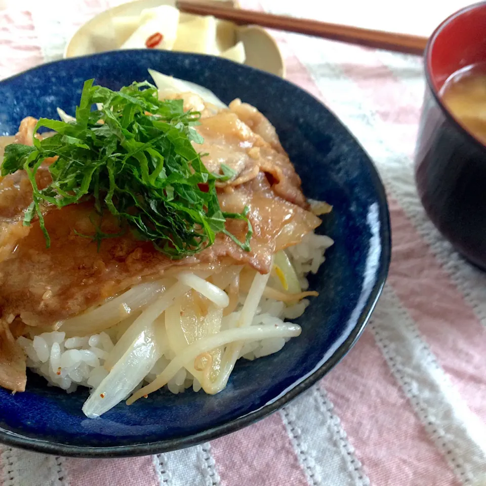 豚バラ丼
2018.6.16|Yu Yu mamaさん