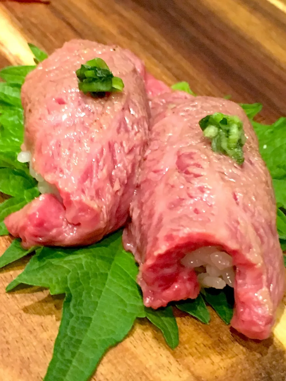 Snapdishの料理写真:肉寿司|kennyさん