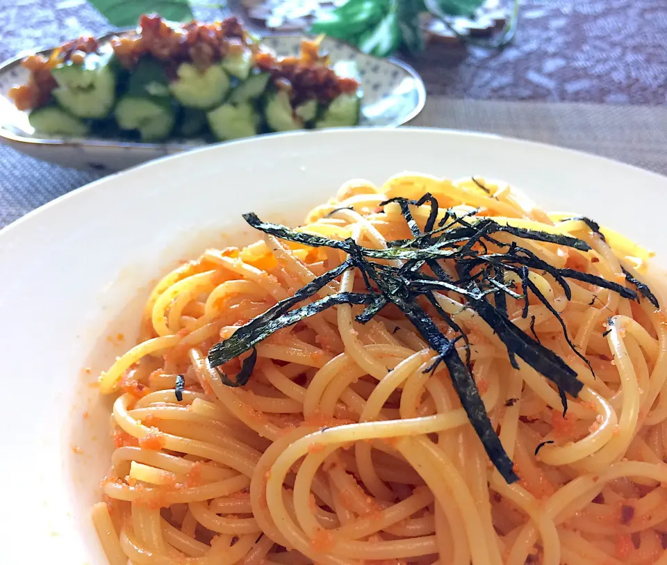 普通の明太子パスタ|ヒロさん